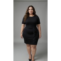 Ruffle Bodycon Dress