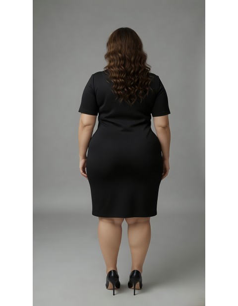 Ruffle Bodycon Dress