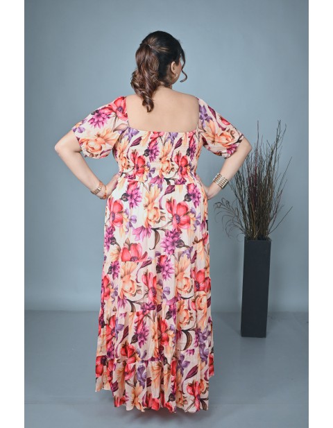 Blossom Breeze Tiered Maxi Dress